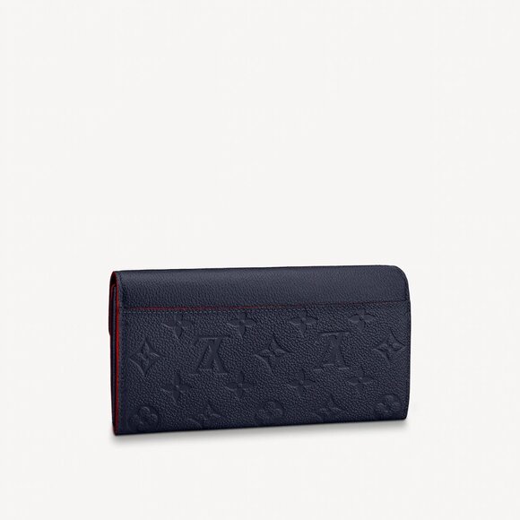 RARE Navy LV Sarah Wallet - Picture 5 of 11